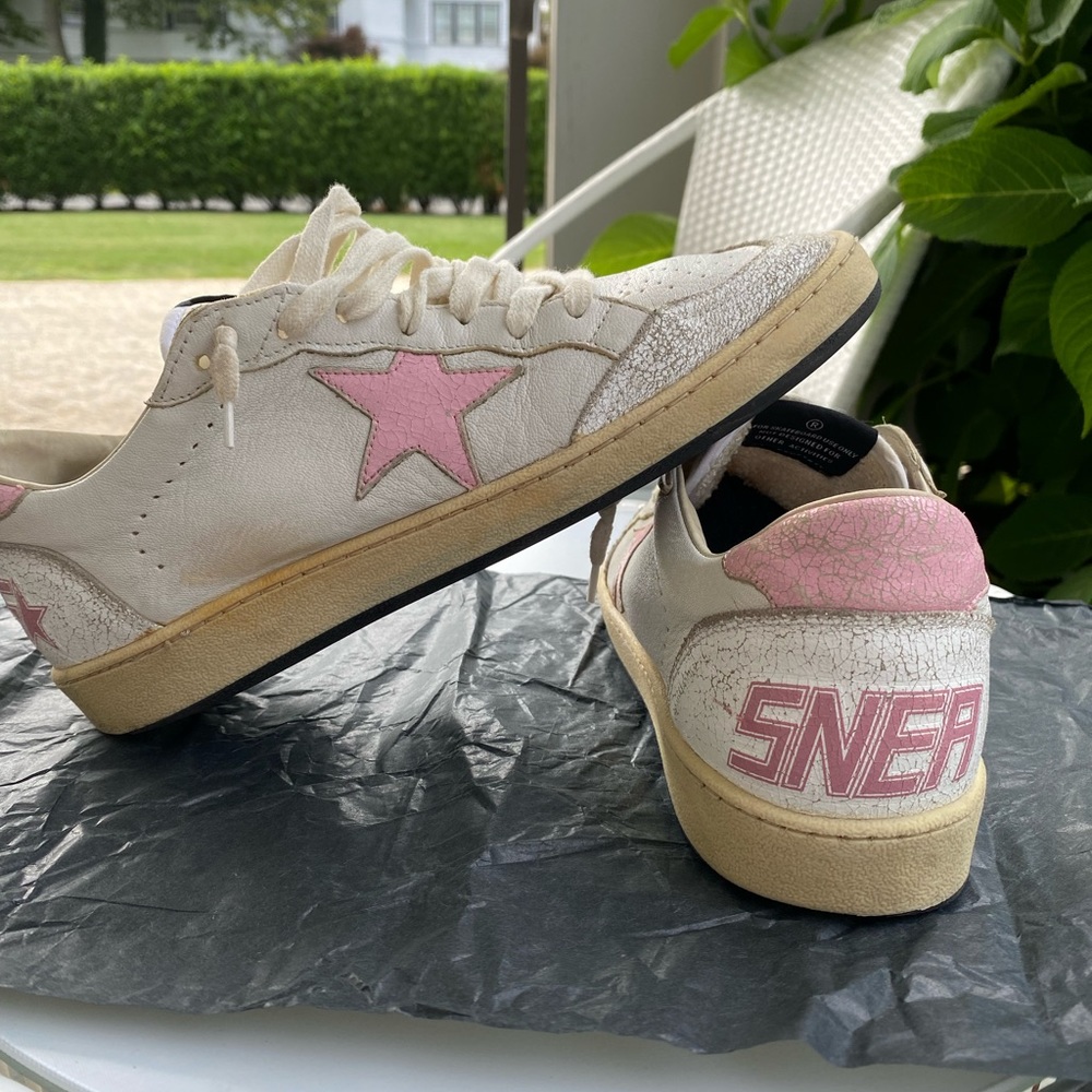 Golden goose bball star sneakers